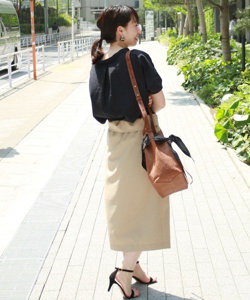 journal standard L'essage（ジャーナルスタンダードレサージュ）の「TCローンスキッパーブラウス◆（シャツ/ブラウス・レディース・ホワイト/ネイビー/イエロー系その他・FREE）」の22枚目の写真