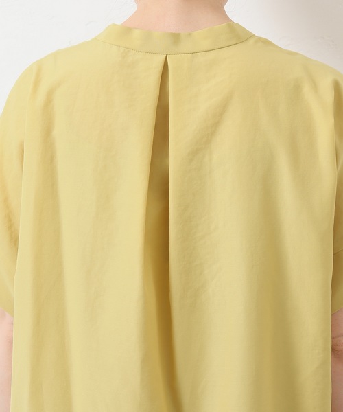 journal standard L'essage（ジャーナルスタンダードレサージュ）の「TCローンスキッパーブラウス◆（シャツ/ブラウス・レディース・ホワイト/ネイビー/イエロー系その他・FREE）」の10枚目の写真