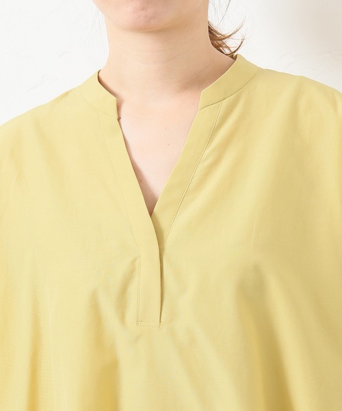 journal standard L'essage（ジャーナルスタンダードレサージュ）の「TCローンスキッパーブラウス◆（シャツ/ブラウス・レディース・ホワイト/ネイビー/イエロー系その他・FREE）」の15枚目の写真