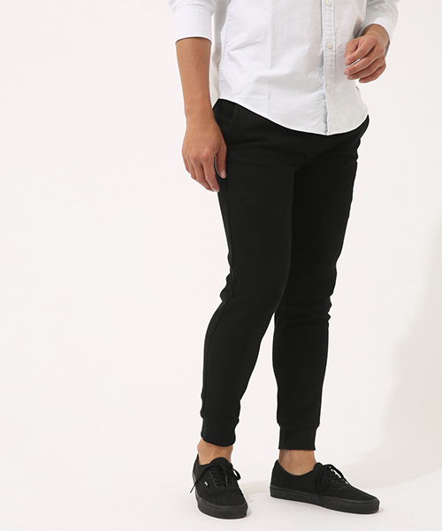 AZUL by moussy（アズールバイマウジー）の「カットライクドビー裾リブパンツ（その他パンツ・メンズ・ブラック/トップグレー/ネイビー/杢グレー・SMALL/MEDIUM/LARGE/X-LARGE）」の5枚目の写真