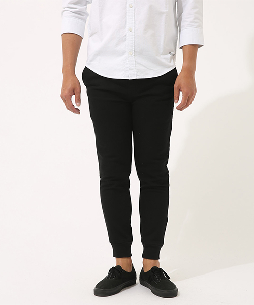 AZUL by moussy（アズールバイマウジー）の「カットライクドビー裾リブパンツ（その他パンツ・メンズ・ブラック/トップグレー/ネイビー/杢グレー・SMALL/MEDIUM/LARGE/X-LARGE）」の8枚目の写真