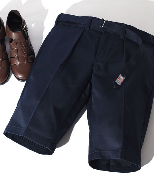 Dickies(ディッキーズ)の「【OCEANS 7月号掲載】DICKIES: 別注 BELTED ショーツ■(その他パンツ・メンズ・ライトブルー/ブラック/ベージュ/ネイビー・28/30/32/34)」の12枚目の写真