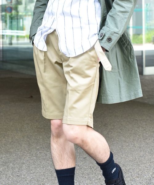 Dickies(ディッキーズ)の「【OCEANS 7月号掲載】DICKIES: 別注 BELTED ショーツ■(その他パンツ・メンズ・ライトブルー/ブラック/ベージュ/ネイビー・28/30/32/34)」の15枚目の写真