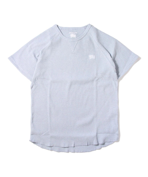 JACKROSE（ジャックローズ）の「ワンポイントフラッグ ワッフルTシャツ（Tシャツ/カットソー・メンズ・ホワイト/ピンク/ブルー/ブラック・M/L）」の3枚目の写真