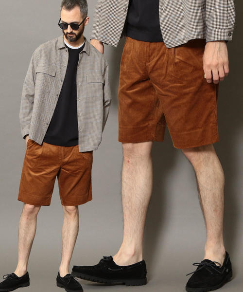 BEAUTY&YOUTH UNITED ARROWS（ビューティーアンドユースユナイテッドアローズ）の「BY 8W コーデュロイ 1P ショーツ（その他パンツ・メンズ・ライトグレー/ブラウン/ネイビー・SMALL/MEDIUM/X-LARGE/LARGE）」の2枚目の写真