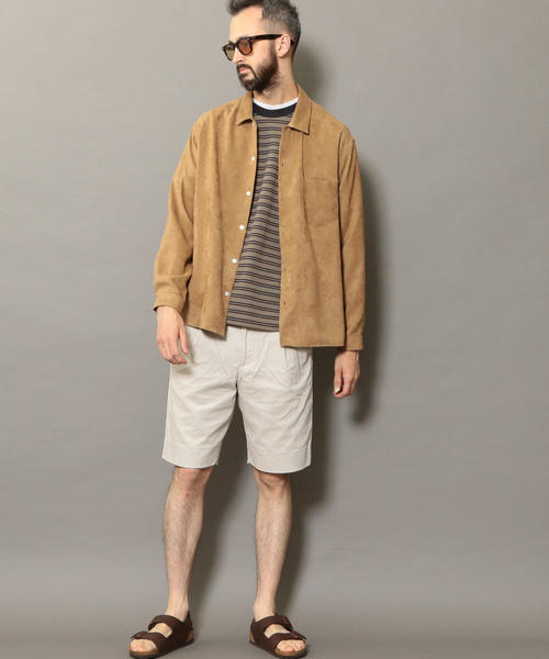 BEAUTY&YOUTH UNITED ARROWS（ビューティーアンドユースユナイテッドアローズ）の「BY 8W コーデュロイ 1P ショーツ（その他パンツ・メンズ・ライトグレー/ブラウン/ネイビー・SMALL/MEDIUM/X-LARGE/LARGE）」の6枚目の写真