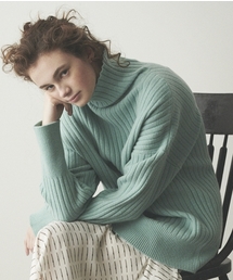 Snidel スナイデル の ウールタートルネックミニニットワンピース ワンピース Wear