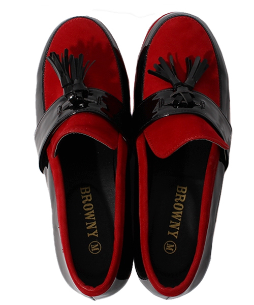 WEGO（ウィゴー）の「WEGO/厚底ローファー（ドレスシューズ・レディース・ブラック/ワイン/ネイビー・24.5/23.5）」の10枚目の写真