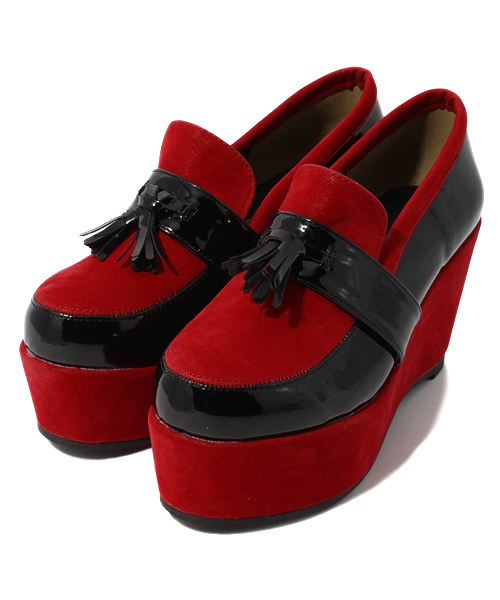 WEGO（ウィゴー）の「WEGO/厚底ローファー（ドレスシューズ・レディース・ブラック/ワイン/ネイビー・24.5/23.5）」の11枚目の写真