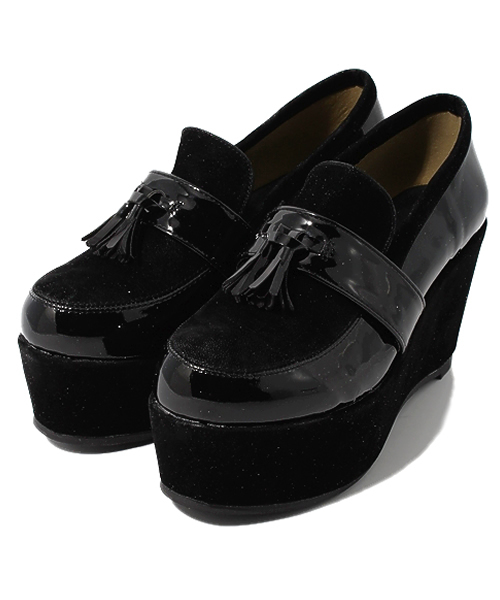 WEGO（ウィゴー）の「WEGO/厚底ローファー（ドレスシューズ・レディース・ブラック/ワイン/ネイビー・24.5/23.5）」の12枚目の写真