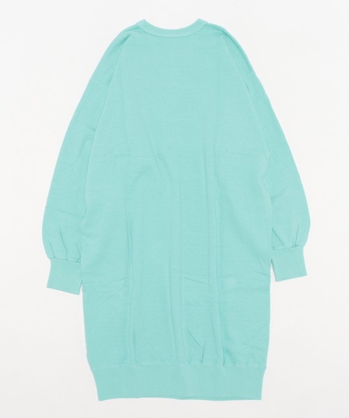 FILL THE BILL（フィルザビル）の「FILL THE BILL / フィルザビル　COLLEGE SWEAT ONEPIECE / カレッジスウェットワンピース FB205-191056（ワンピース・レディース・ライトブルー/パープル/ヘザーグレー・2）」の6枚目の写真