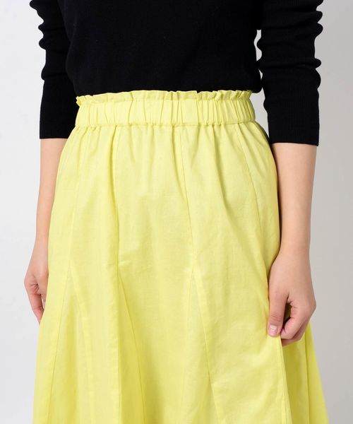 Khaju(カージュ)の「Khaju:ガセットフレアスカート◇(スカート・レディース・グリーン/ラベンダー/イエロー・ONE SIZE)」の16枚目の写真