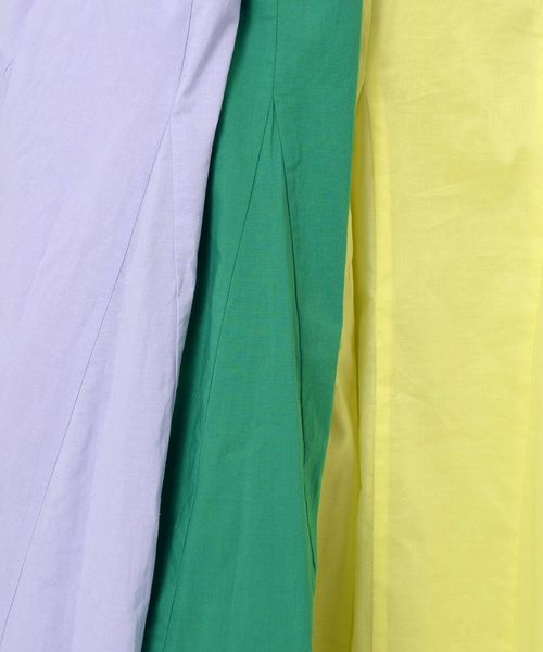 Khaju(カージュ)の「Khaju:ガセットフレアスカート◇(スカート・レディース・グリーン/ラベンダー/イエロー・ONE SIZE)」の19枚目の写真