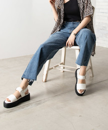 WEGO | WEGO/デニムストレートワイドパンツ(デニムパンツ)