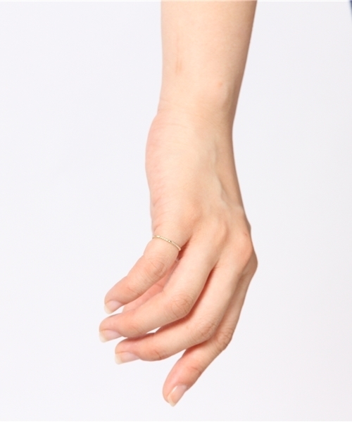 Khaju(カージュ)の「★★Khaju:ピンキーリング(リング・レディース・シルバー/ゴールド・3/ONE SIZE)」の3枚目の写真