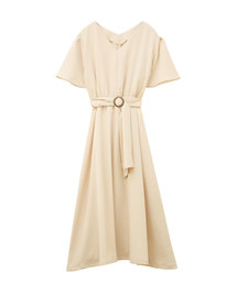 Luz Llena | ベルト付きロングワンピース(ワンピース)