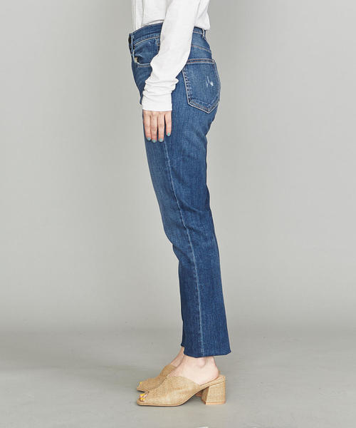 BEAUTY&YOUTH UNITED ARROWS(ビューティーアンドユースユナイテッドアローズ)の「<rag & bone>CIGARETTE デニムパンツΨ(デニムパンツ・レディース・ネイビー・27/26/24/25)」の4枚目の写真