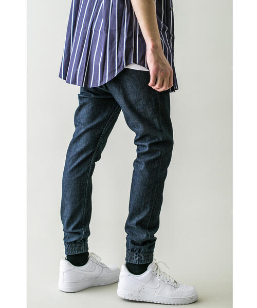 MONKEY TIME（モンキータイム）の「＜monkey time＞ ST TCR TWILL SKINNY JOGGER/ジョガーパンツ（その他パンツ・メンズ・ネイビー/ライトブルー・SMALL/MEDIUM/LARGE/X-LARGE）」の11枚目の写真