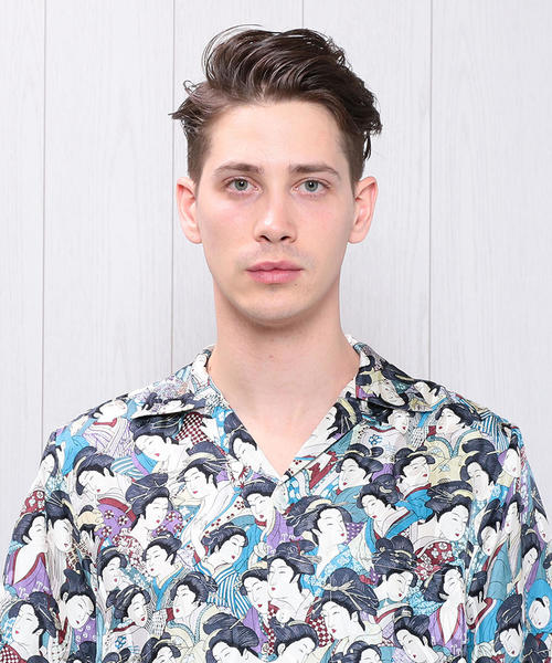 H　BEAUTY&YOUTH UNITED ARROWS（エイチビューティーアンドユースユナイテッドアローズ）の「＜NIPOALOHA＞SILK HUNDRED BEAUTY SHIRT/シャツ（シャツ/ブラウス・メンズ・その他1・MEDIUM/X-LARGE/LARGE）」の5枚目の写真