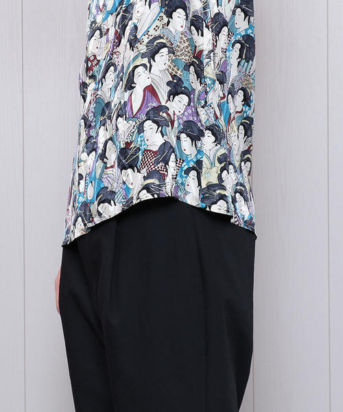 H　BEAUTY&YOUTH UNITED ARROWS（エイチビューティーアンドユースユナイテッドアローズ）の「＜NIPOALOHA＞SILK HUNDRED BEAUTY SHIRT/シャツ（シャツ/ブラウス・メンズ・その他1・MEDIUM/X-LARGE/LARGE）」の7枚目の写真