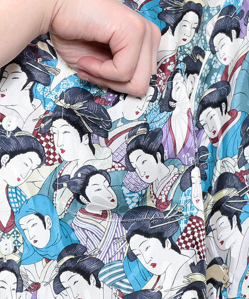 H　BEAUTY&YOUTH UNITED ARROWS（エイチビューティーアンドユースユナイテッドアローズ）の「＜NIPOALOHA＞SILK HUNDRED BEAUTY SHIRT/シャツ（シャツ/ブラウス・メンズ・その他1・MEDIUM/X-LARGE/LARGE）」の8枚目の写真