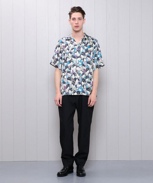 H　BEAUTY&YOUTH UNITED ARROWS（エイチビューティーアンドユースユナイテッドアローズ）の「＜NIPOALOHA＞SILK HUNDRED BEAUTY SHIRT/シャツ（シャツ/ブラウス・メンズ・その他1・MEDIUM/X-LARGE/LARGE）」の10枚目の写真