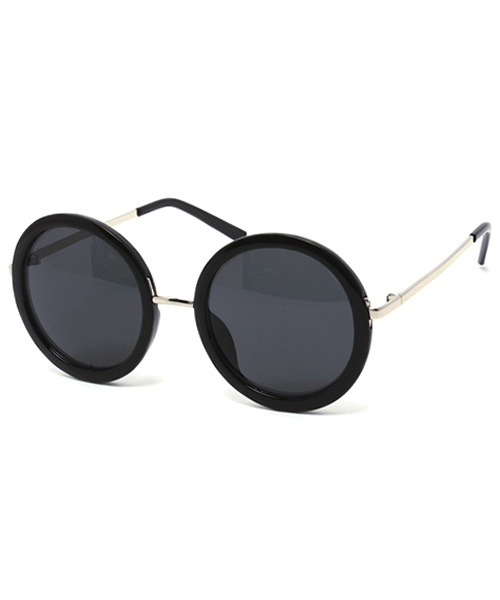 WEGO（ウィゴー）の「WEGO/ラウンドタイプサングラス（サングラス・メンズ・ブラック/ゴールド/ブラック系その他/ホワイト/ブラウン系その他・FREE）」の3枚目の写真