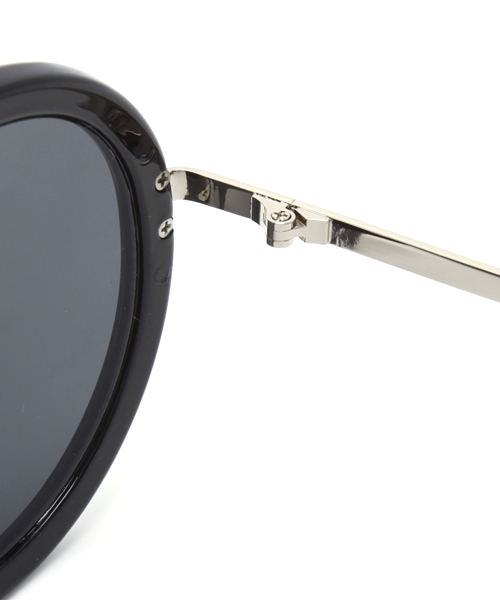 WEGO（ウィゴー）の「WEGO/ラウンドタイプサングラス（サングラス・メンズ・ブラック/ゴールド/ブラック系その他/ホワイト/ブラウン系その他・FREE）」の11枚目の写真