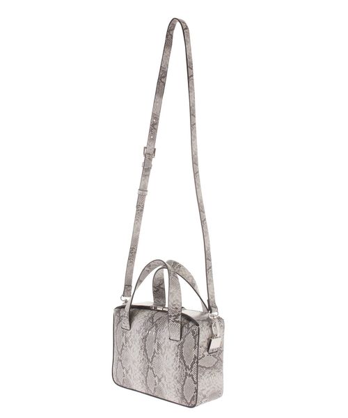 EVRIS（エヴリス）の「パイソンライクスクエアショルダーBAG（ショルダーバッグ・レディース・ホワイト/ブラック/ブラウン・FREE）」の22枚目の写真