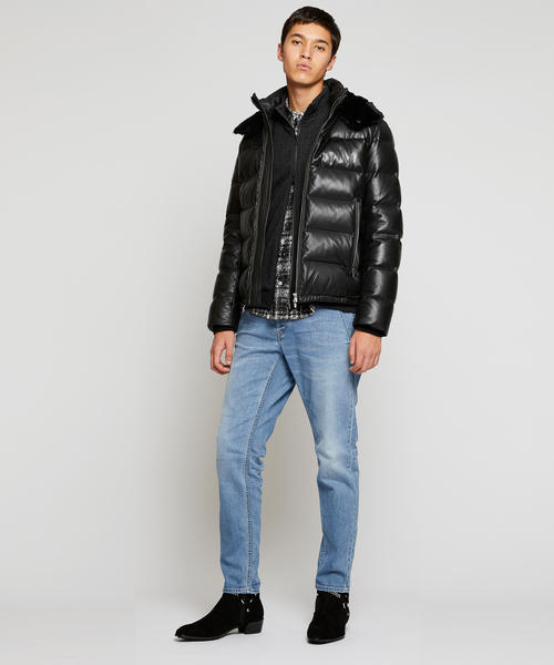 5351 POUR LES HOMMES（ゴーサンゴーイチプールオム）の「グロームレザーダウン（ダウンジャケット/コート・メンズ・ブラック・44/46/48/50）」の16枚目の写真