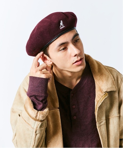 Wool 帽子 Kangol Big Kangol Smu Monty ハンチング ベレー帽 Kangol カンゴール のファッション ハンチング ベレー帽 セール 最安値公式サイト の ハンチング ベレー帽