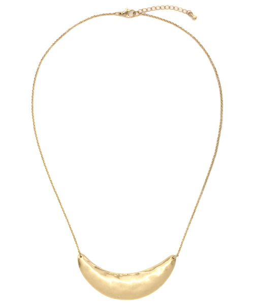 mystic（ミスティック）の「三日月ネックレス（ネックレス・レディース・ゴールド・ﾌﾘ-）」の2枚目の写真