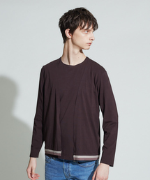 【ノンストレス】圧着ボタンレスカーディガン