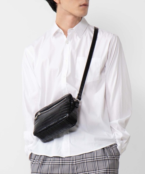 WEGO(ウィゴー)の「WEGO/ストレッチブロードポプリンシャツ(シャツ/ブラウス・メンズ・ホワイト/ブラック/ベージュ/ワイン/カーキ・SMALL/MEDIUM/LARGE/X-LARGE)」の2枚目の写真