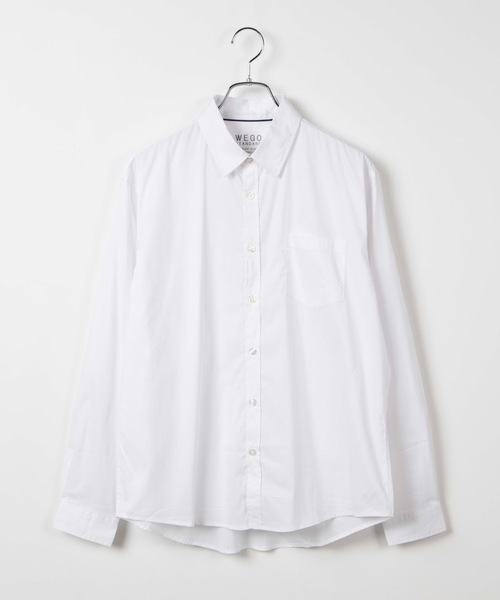 WEGO(ウィゴー)の「WEGO/ストレッチブロードポプリンシャツ(シャツ/ブラウス・メンズ・ホワイト/ブラック/ベージュ/ワイン/カーキ・SMALL/MEDIUM/LARGE/X-LARGE)」の22枚目の写真