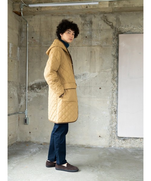 CRAFT STANDARD BOUTIQUE(クラフトスタンダードブティック)の「キルティングオーバーコート●*(その他アウター・メンズ・ブラック/ベージュ/グリーン系その他5/ブルー系その他5・M/L)」の9枚目の写真