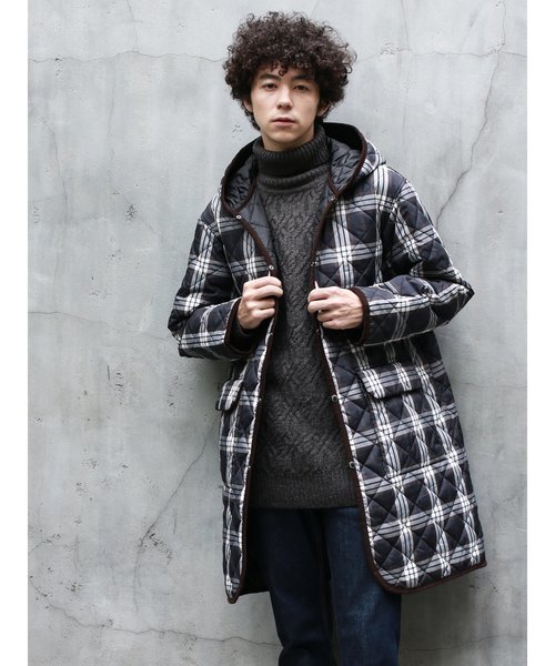 CRAFT STANDARD BOUTIQUE(クラフトスタンダードブティック)の「キルティングオーバーコート●*(その他アウター・メンズ・ブラック/ベージュ/グリーン系その他5/ブルー系その他5・M/L)」の10枚目の写真