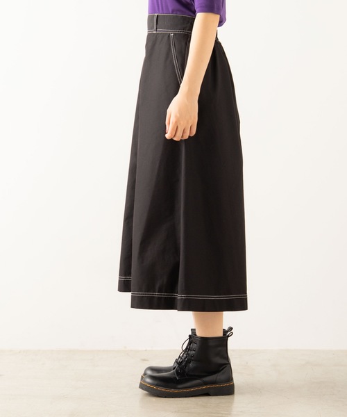 WEGO(ウィゴー)の「WEGO/チノフレアスカート(スカート・レディース・ブラック/ライトブラウン/ベージュ/カーキ・MEDIUM/SMALL/X-SMALL/LARGE)」の18枚目の写真