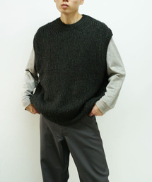 KAIKO LOOSE C.N KNIT VEST