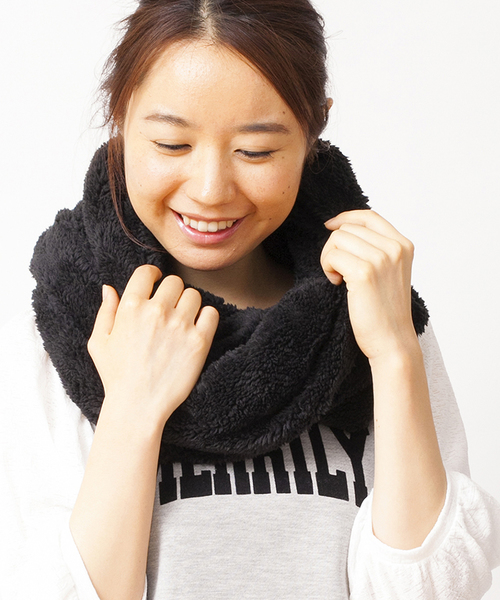 WEGO（ウィゴー）の「WEGO/フェイクファースヌード（ストール/ショール・レディース・ブラック/グレー/ベージュ/ネイビー/ホワイト・FREE）」の18枚目の写真