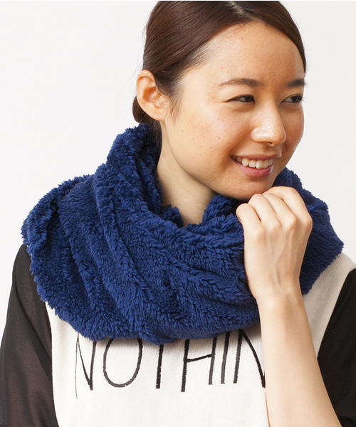 WEGO（ウィゴー）の「WEGO/フェイクファースヌード（ストール/ショール・レディース・ブラック/グレー/ベージュ/ネイビー/ホワイト・FREE）」の21枚目の写真