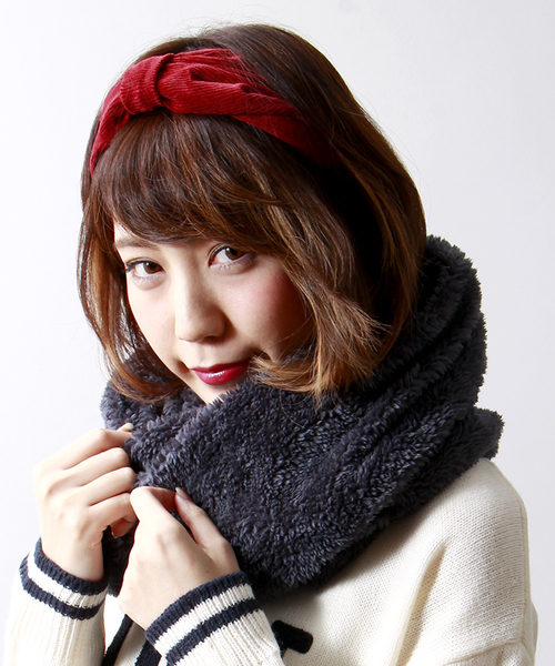 WEGO（ウィゴー）の「WEGO/フェイクファースヌード（ストール/ショール・レディース・ブラック/グレー/ベージュ/ネイビー/ホワイト・FREE）」の16枚目の写真