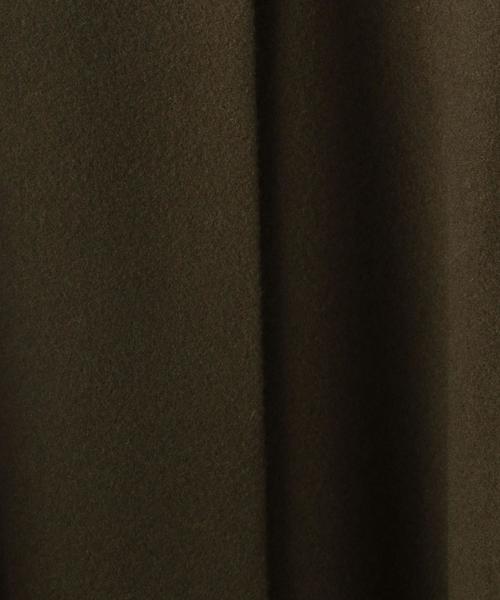 Steven Alan(スティーブンアラン)の「<Steven Alan>MELTON NO COLLAR COAT/コート(その他アウター・レディース・オリーブ/ナチュラル/ブラウン・SMALL/MEDIUM)」の8枚目の写真