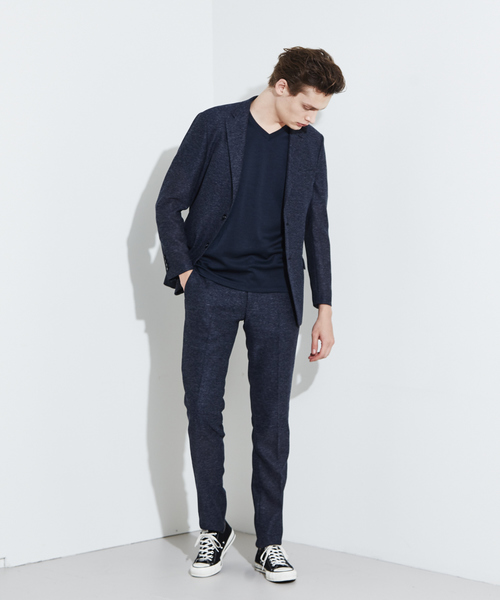 RECENCY OF MINE(リーセンシー オブ マイン)の「【Recency of Mine】 FLEX テクノメッシュカラミストレッチパンツ(その他パンツ・メンズ・グレー/ネイビー・48/50/44/46)」の3枚目の写真