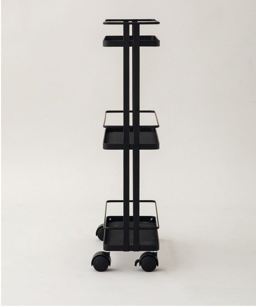 東京家具（トウキョウカグ）の「マルチスリムワゴン　TUBER（収納グッズ・レディース・ホワイト/ブラック・FREE）」の12枚目の写真