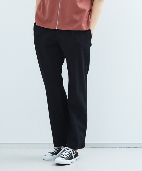 ABAHOUSE（アバハウス）の「【セットアップ対応】ツイルサッカー イージー　ストレートパンツ（その他パンツ・メンズ・ブラック/ブラウン/ネイビー・44/46/48）」の13枚目の写真