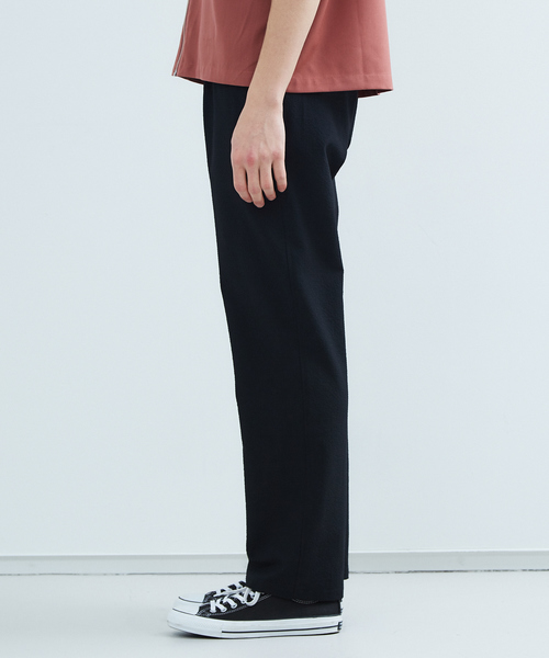 ABAHOUSE（アバハウス）の「【セットアップ対応】ツイルサッカー イージー　ストレートパンツ（その他パンツ・メンズ・ブラック/ブラウン/ネイビー・44/46/48）」の12枚目の写真
