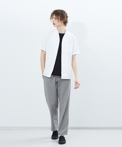 ABAHOUSE（アバハウス）の「【セットアップ対応】ツイルサッカー イージー　ストレートパンツ（その他パンツ・メンズ・ブラック/ブラウン/ネイビー・44/46/48）」の22枚目の写真