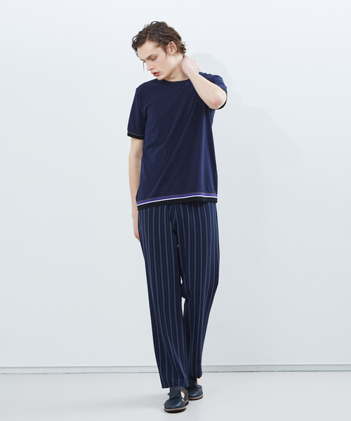 ABAHOUSE（アバハウス）の「【セットアップ対応】ツイルサッカー イージー　ストレートパンツ（その他パンツ・メンズ・ブラック/ブラウン/ネイビー・44/46/48）」の19枚目の写真