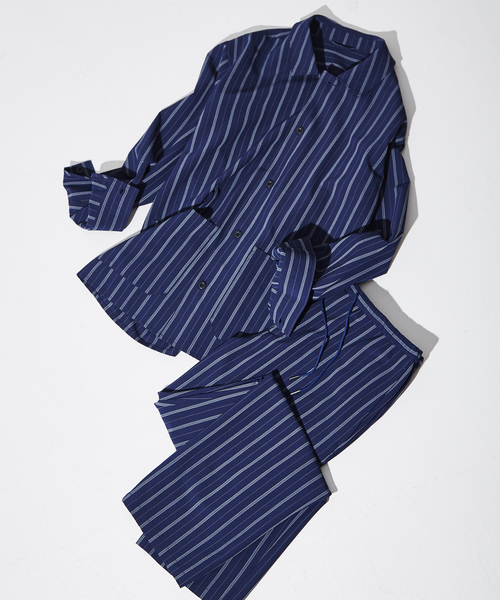 ABAHOUSE（アバハウス）の「【セットアップ対応】ツイルサッカー イージー　ストレートパンツ（その他パンツ・メンズ・ブラック/ブラウン/ネイビー・44/46/48）」の17枚目の写真